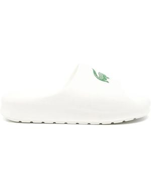 Lacoste Sandali Slides Serve 2.0 - Bianco