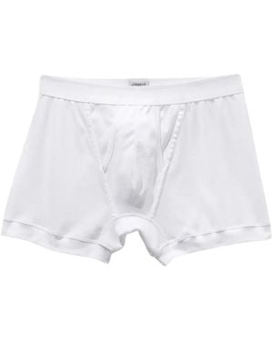 Zimmerli of Switzerland Elasticated-Waistband Boxer Briefs - White