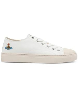 Vivienne Westwood Colour Block Trainers - White