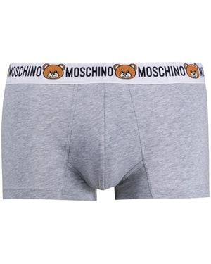 Moschino Teddy Waistband Brief Boxers - Grey