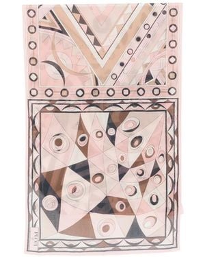 PUCCI Mixed-Prints Pareo - Pink