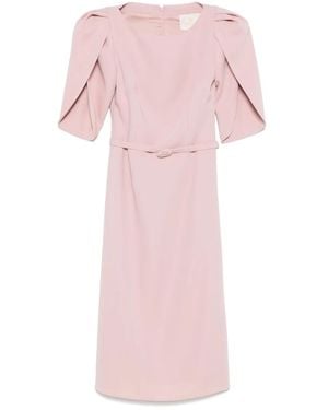 Cristallini Consuelo Midi Dress - Pink