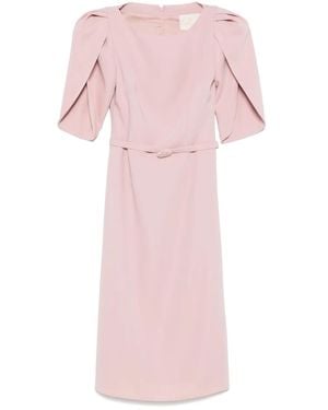 Cristallini Consuelo Midi Dress - Pink