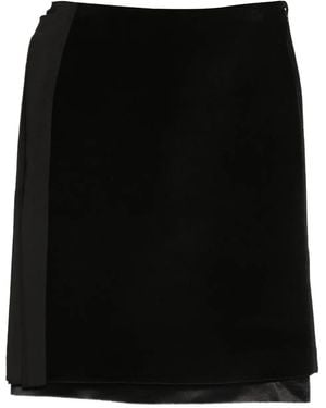 Jil Sander Rock im Layering-Look - Schwarz