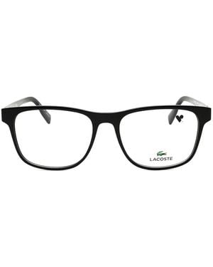 Lacoste Rectangle-Frame Glasses - Black