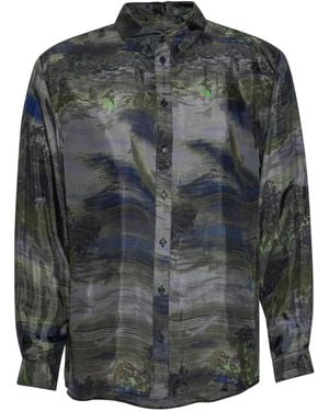 Henrik Vibskov Block Long-Sleeves Shirt - Grey