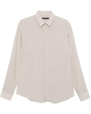 Low Brand Long-Sleeve Shirt - White