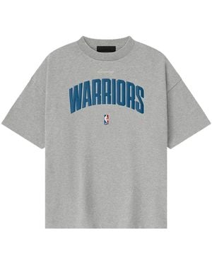 Fear Of God X Nba Warriors 90S T-Shirt - Blue