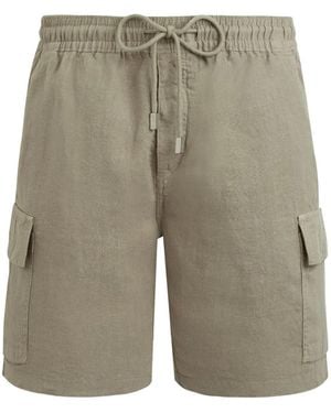 Vilebrequin Drawstring Cargo Shorts - Grey