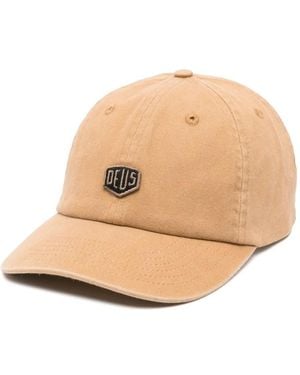 Deus Ex Machina Baseballkappe Mit Logo-Patch - Natur