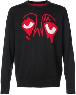 Haculla 'Eyez On Da World' Pullover - Schwarz