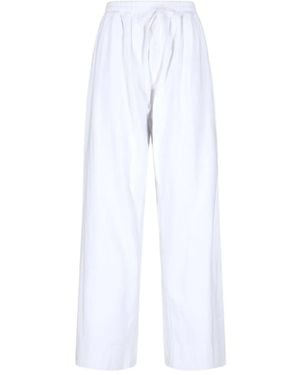 Duran Lantink Elasticated-Waist Trousers - White