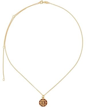 True Rocks Vegas 13 Poker Chip Necklace - White