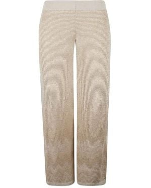 D.exterior Ribbed trousers - Natur