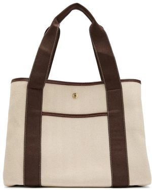 Rue de Verneuil Bolso Shopper Traversée Mediano - Neutro