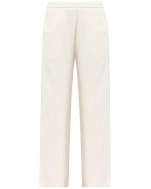 Akep Side-Stripe Pants - White