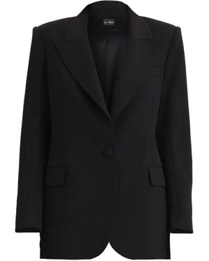 Il Volo Naya Buttoned Blazer - Black
