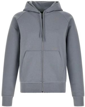 BOSS Sudadera Con Capucha Y Manga Raglán - Gris
