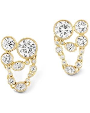 UNIFORM OBJECT Metal Web Earrings - Metallic
