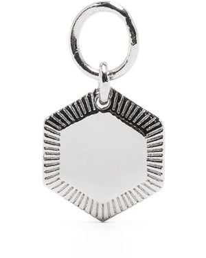 Maria Black Kim Hexagon Charm - Metallic
