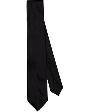 MARINO Satin Tie - Black