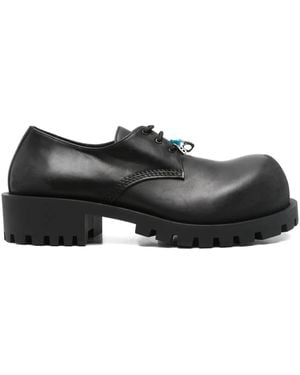 Balenciaga Chunky Oxford Veterschoenen - Zwart