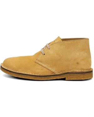 Frau Logo-Detail Desert Boots - Natural