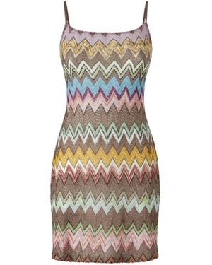 Missoni Zig Zag Short Cover Up - Multicolour