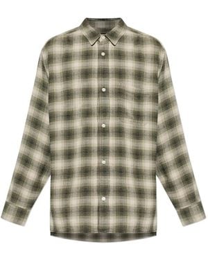AllSaints Lumley Check-Pattern Shirt - Green