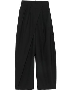Juun.J Plissierte Hose - Schwarz