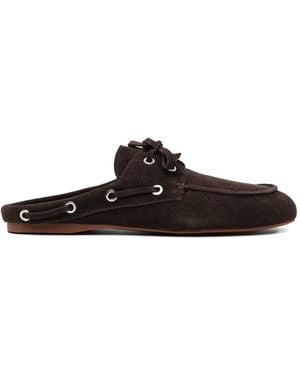 Senso Flache Beau Mules - Schwarz