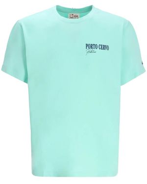 Mc2 Saint Barth グラフィック Tシャツ - ブルー