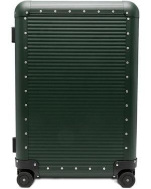 Fpm Milano Stud-Detail Four-Wheel Trolley - Green
