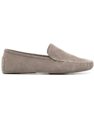 N.Peal Cashmere Mocassini Moccasin - Grigio