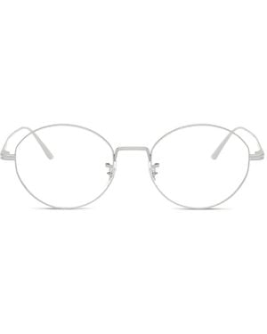 Oliver Peoples 1994C Round-Frame Sunglasses - White
