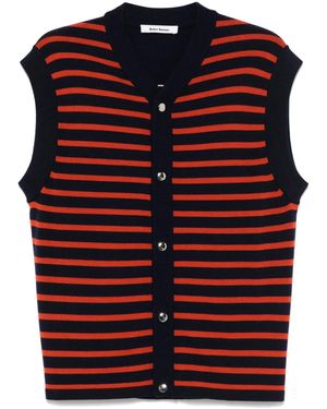Wales Bonner Kamau Cardigan - Red