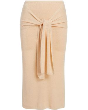 Proenza Schouler Phelan Midi Dress - Natural