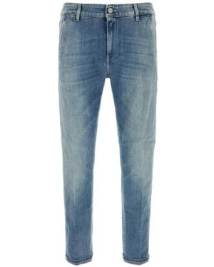 PT Torino Five-Pocket Straight Jeans - Blue