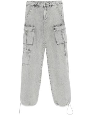 Patrizia Pepe Cargo-Pockets Jeans - Grey