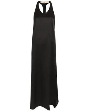 SKIIM Rebecca Racer-Back Maxi Dress - Black