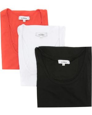Amir Slama Three-Pack Tank Tops - Black