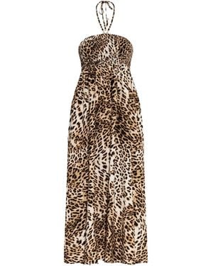 Gestuz Geopa Maxi Dress - Natural