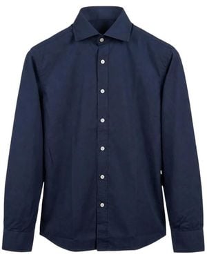BASTONCINO Long-Sleeve Button-Down Shirt - Blue
