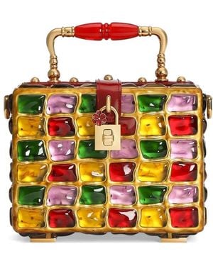 Dolce & Gabbana Dolce Box Handbag - Metallic