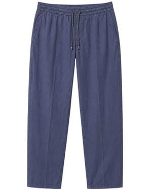 Mason's New York Sack Track Trousers - Blue