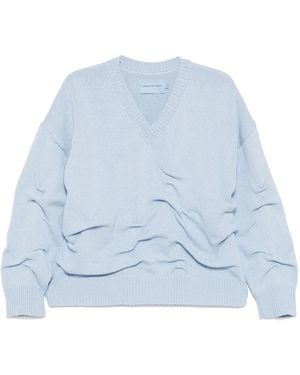 Achilles Ion Gabriel Cotton Jumper - Blue