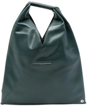 MM6 by Maison Margiela Small Classic Japanese Tote Bag - Green