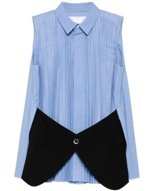 Sacai Blusa Smanicata