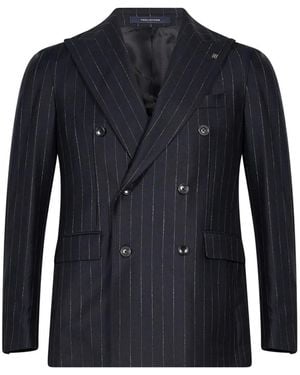 Tagliatore Costume À Blazer À Boutonnière Croisée - Blue