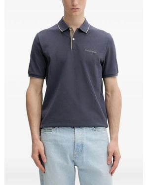 Marc O' Polo Logo-Embroidered Polo Shirt - Blue